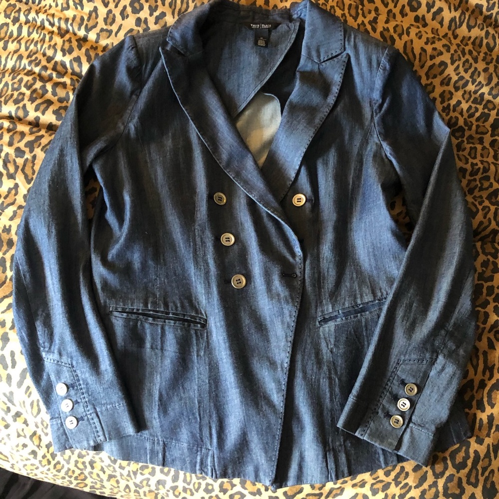 Denim blazer